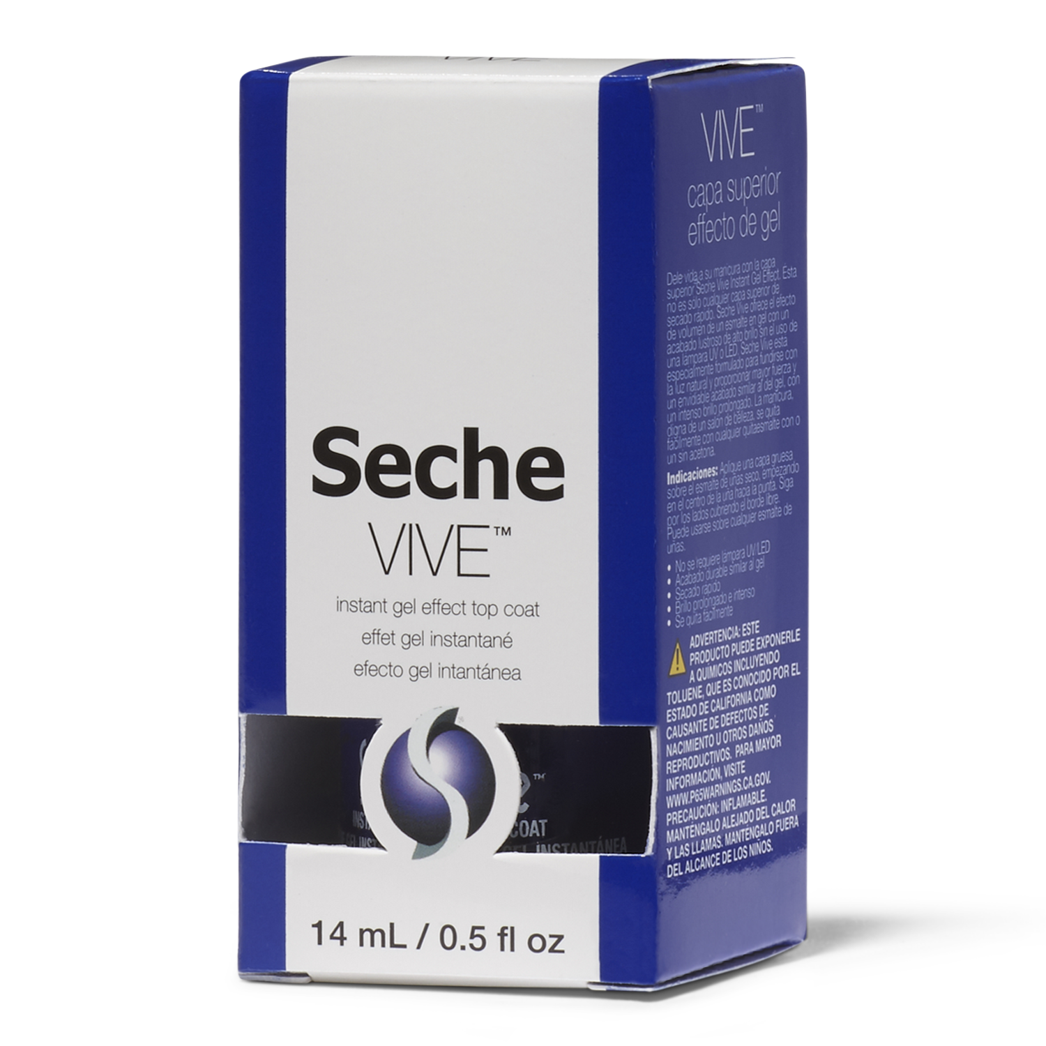 seche vite top coat gel effect