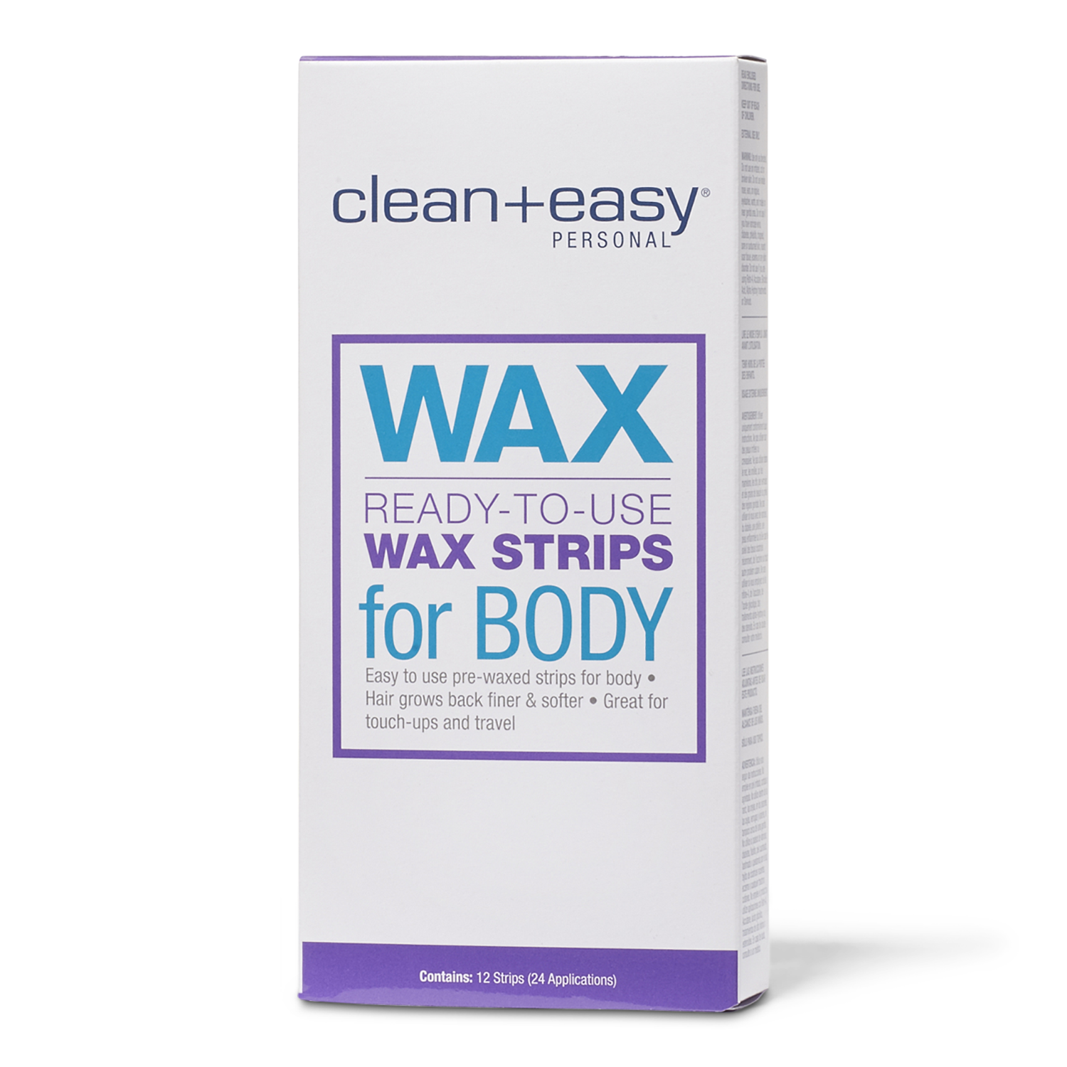 Clean & Easy Body Wax Strips