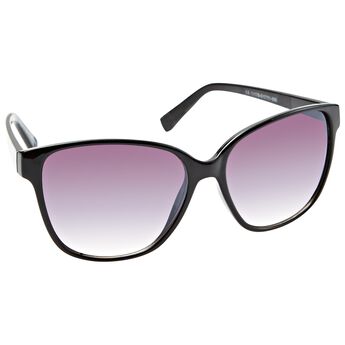 Icon Eyewear Ladies Fashion Sunglasses – Black Opaque with Smoke Lenses