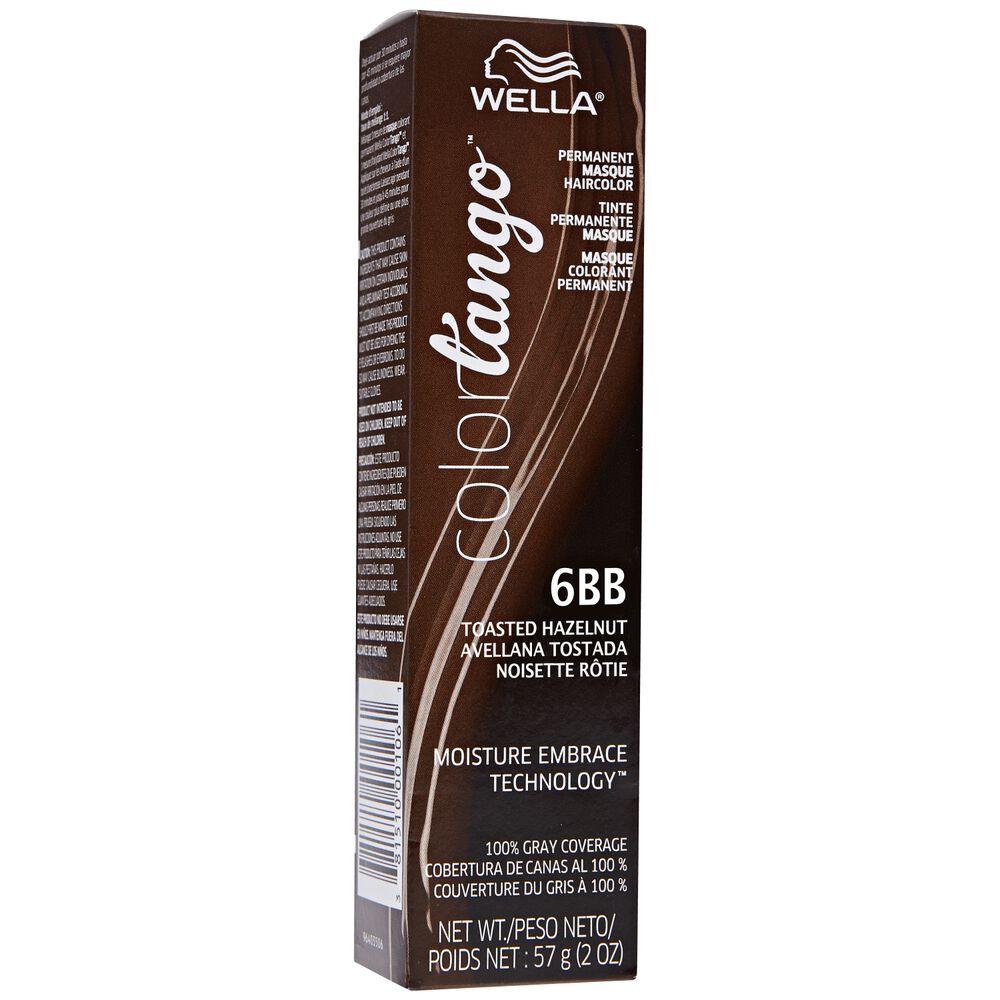 Wella Color Tango 6BB Toasted Hazelnut Permanent Masque Hair Color