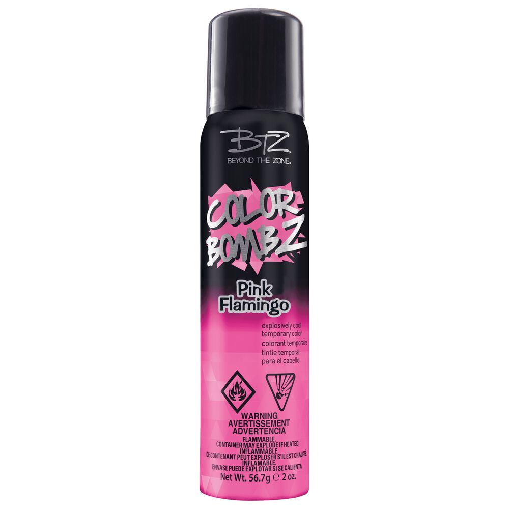 Pink Flamingo - Color Bombz Temporary Hair Color Spray by Beyond The ...