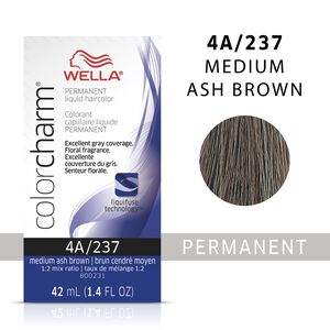 Medium Ash Brown Color Charm Liquid Permanent Hair Color