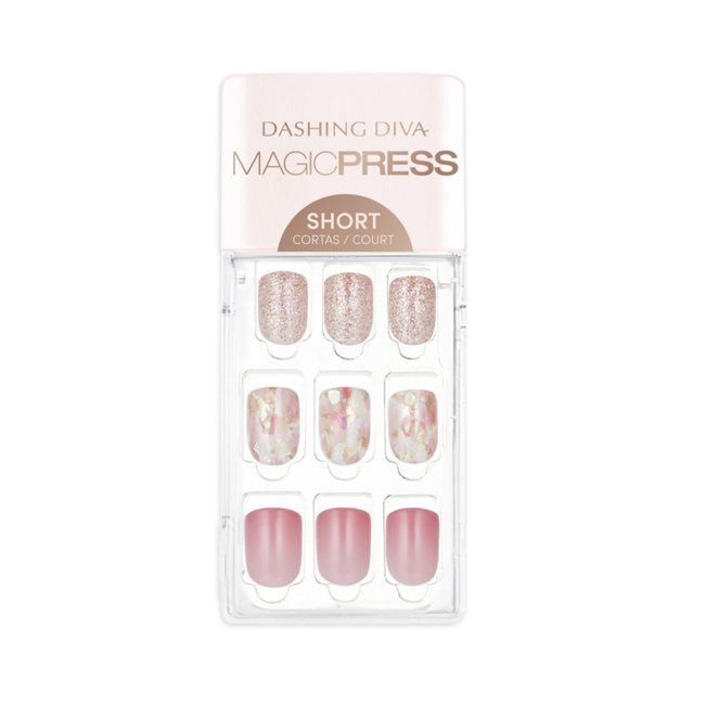 Dashing Diva Magic Press on Nails Pink Passion | Press On Nail Kits ...