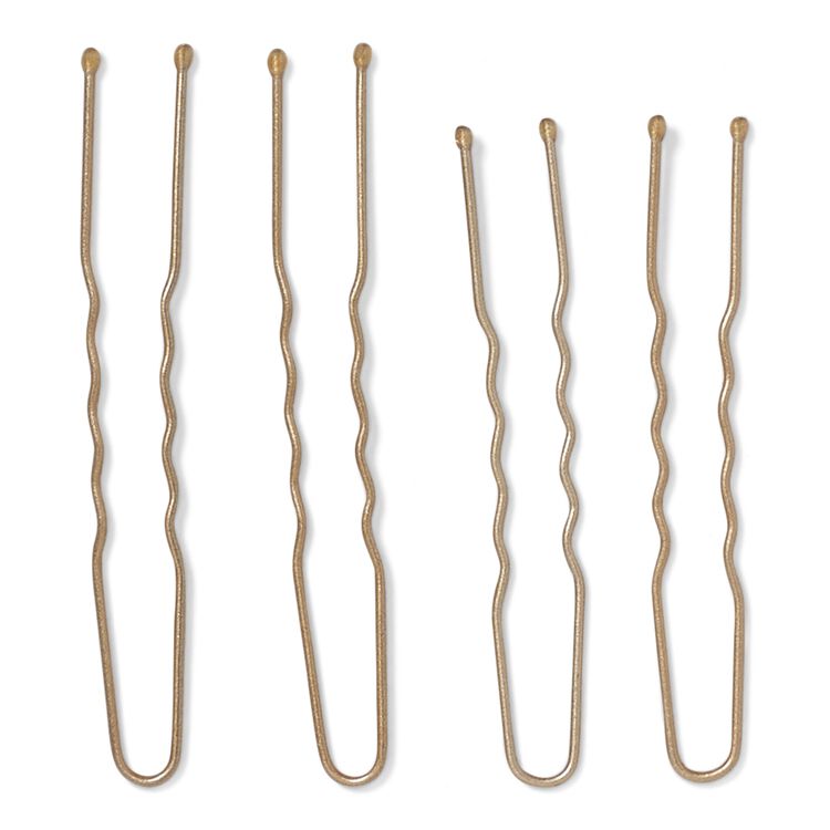 Salon Care Bronze Assorted Hair Pins 100ct