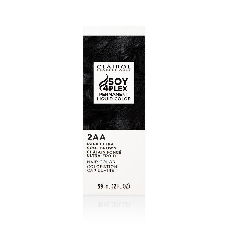 2AA Dark Ultra Cool Brown Permanent Liquid Hair Color