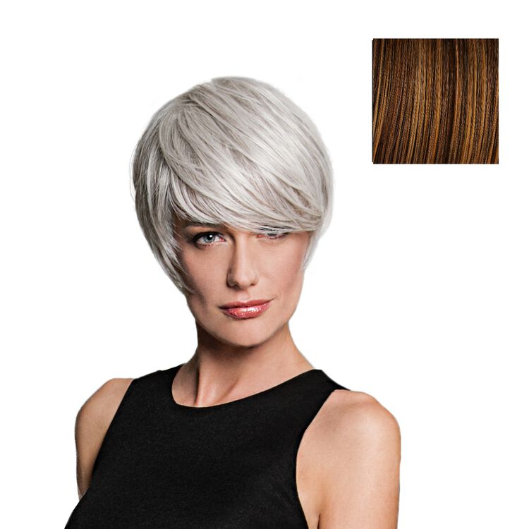 Angled Cut Wig Glazed Cinnamon