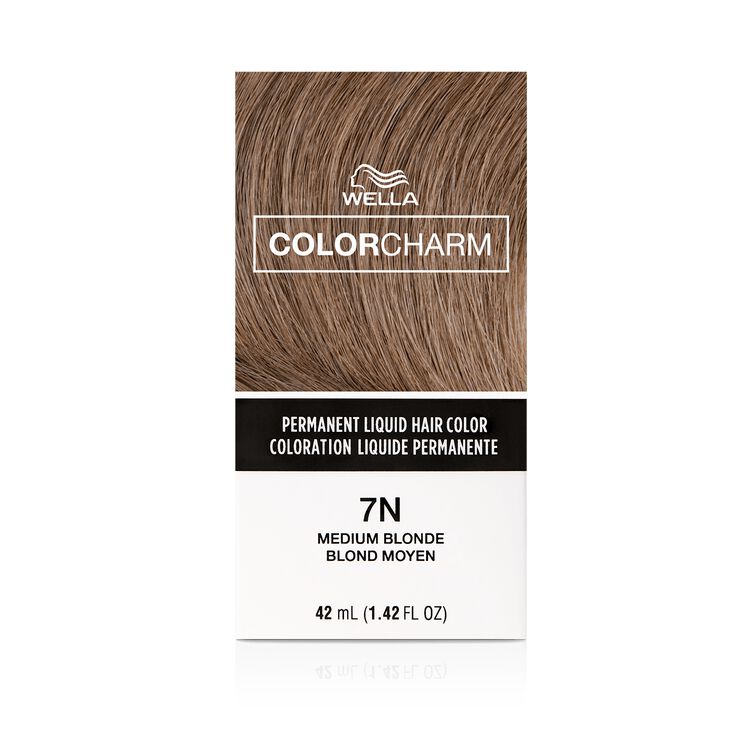 7N Medium Blonde Permanent Liquid Hair Color