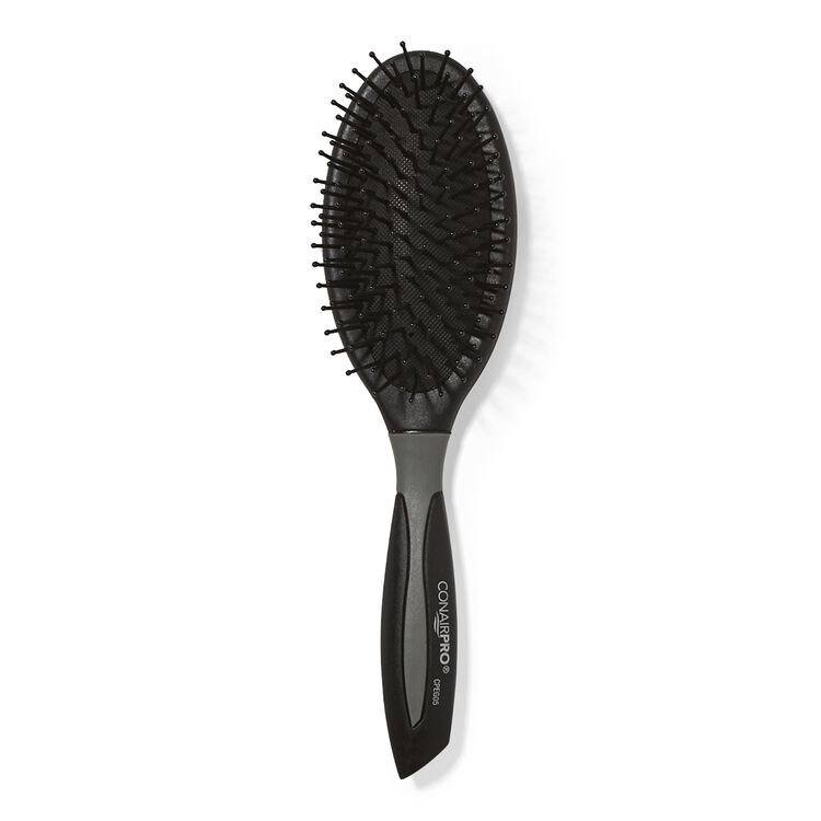 Small 1 Rounded Ergonomic Design Paint, Stencil, Upholstery and Wax Brush.  100% Natural Bristles and Ergonomic Wood Handle