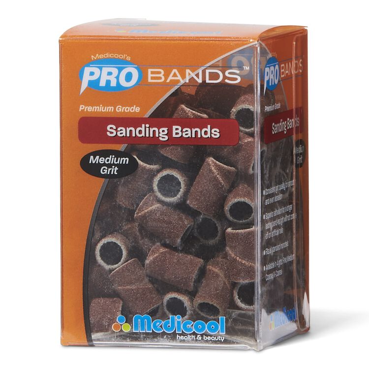  Beauticom ® Medium Grit #150 Nail Sanding Bands (Fits