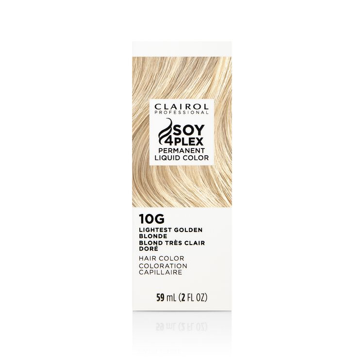 10G Lightest Golden Blonde Permanent Liquid Hair Color