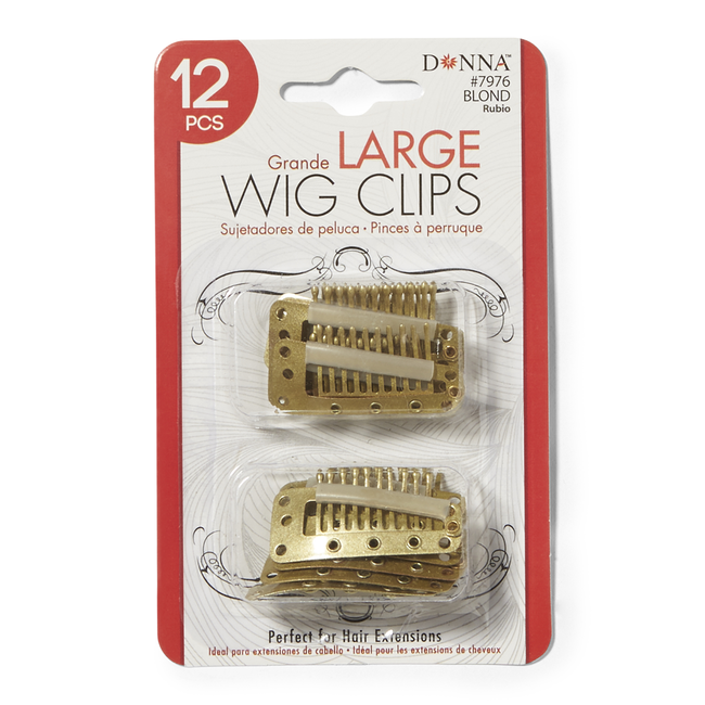 QUALITY SM MD LG HAIR EXTENSION CLIPS SNAP WIG CLIPS FOR TOUPEES