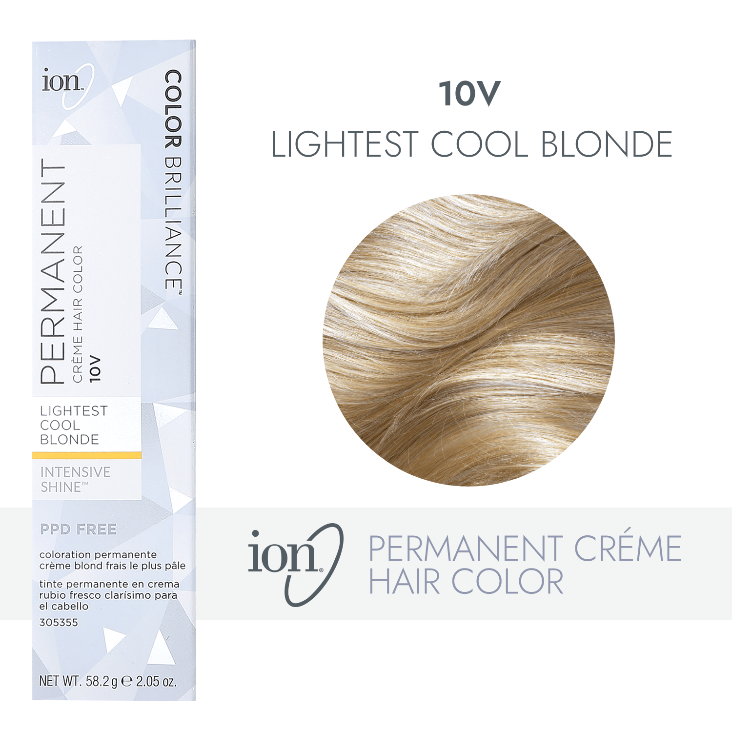 14B HL-B Extreme Hi Lift Ash Blonde Permanent Creme Hair Color ...