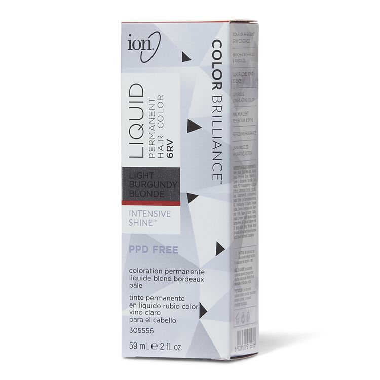 Ion 6rv Light Burgundy Blonde Permanent Liquid Hair Color By Color