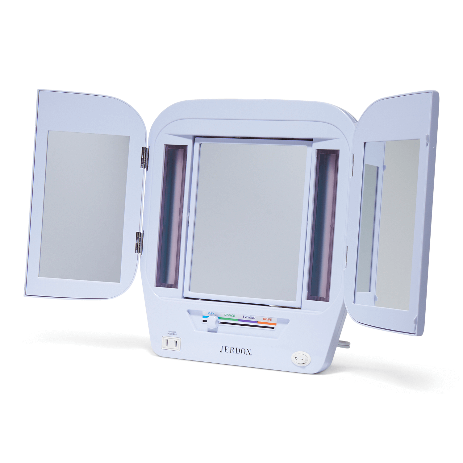 jerdon tri fold makeup mirror