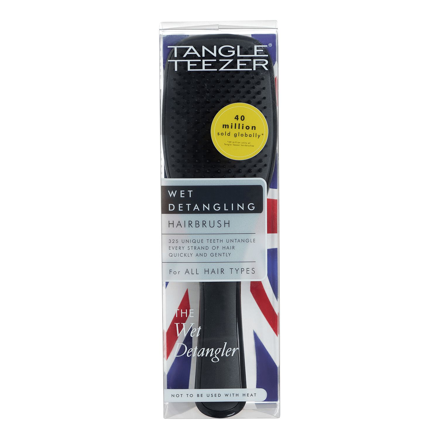 Tangle Teezer Licorice Black Detangling Brush | The Ultimate Detangler ...