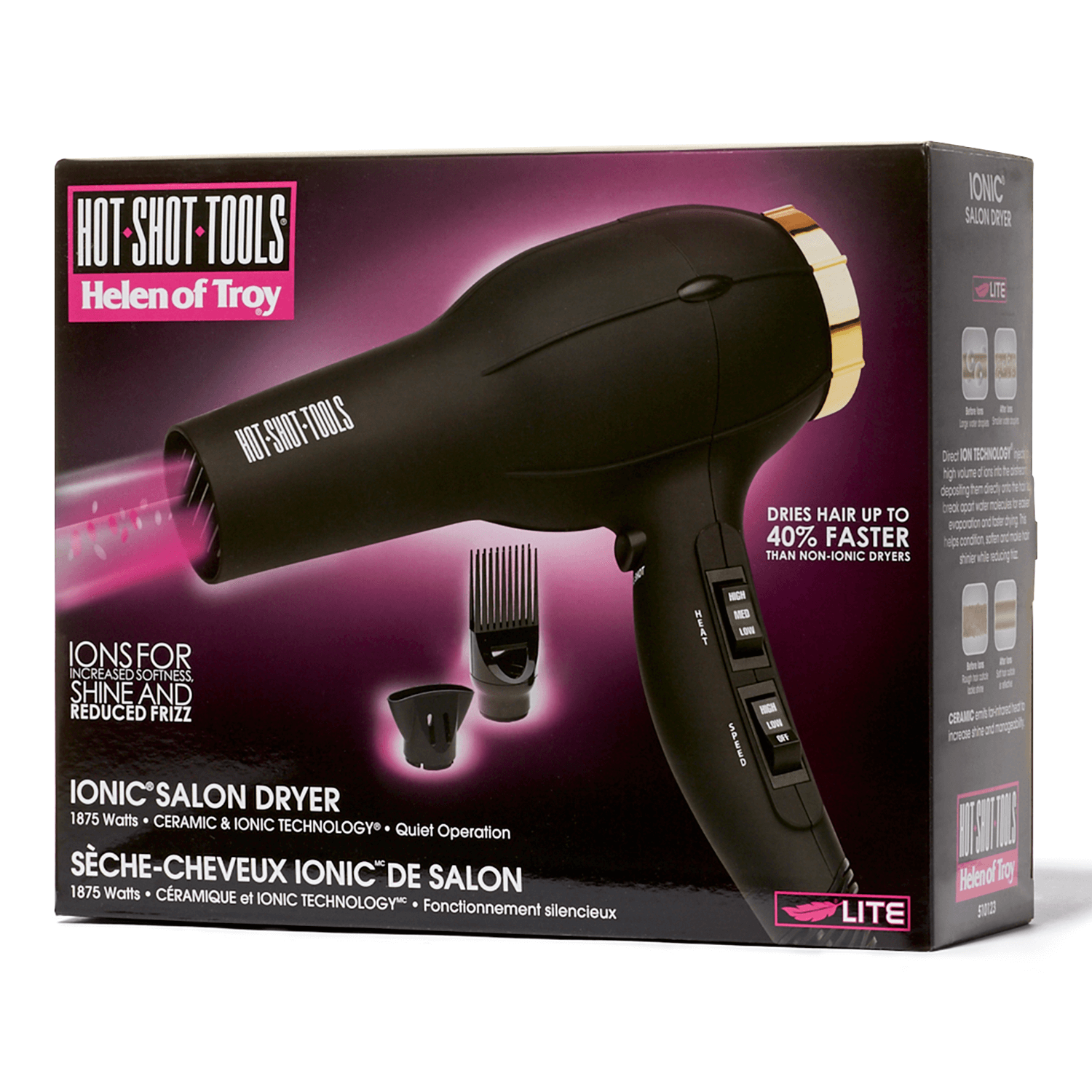 hot shot tools hair dryer and styler