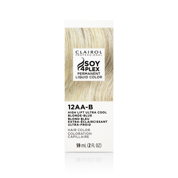 12AA-B High Lift Ultra Cool Blonde-Blue Permanent Liquid Hair Color