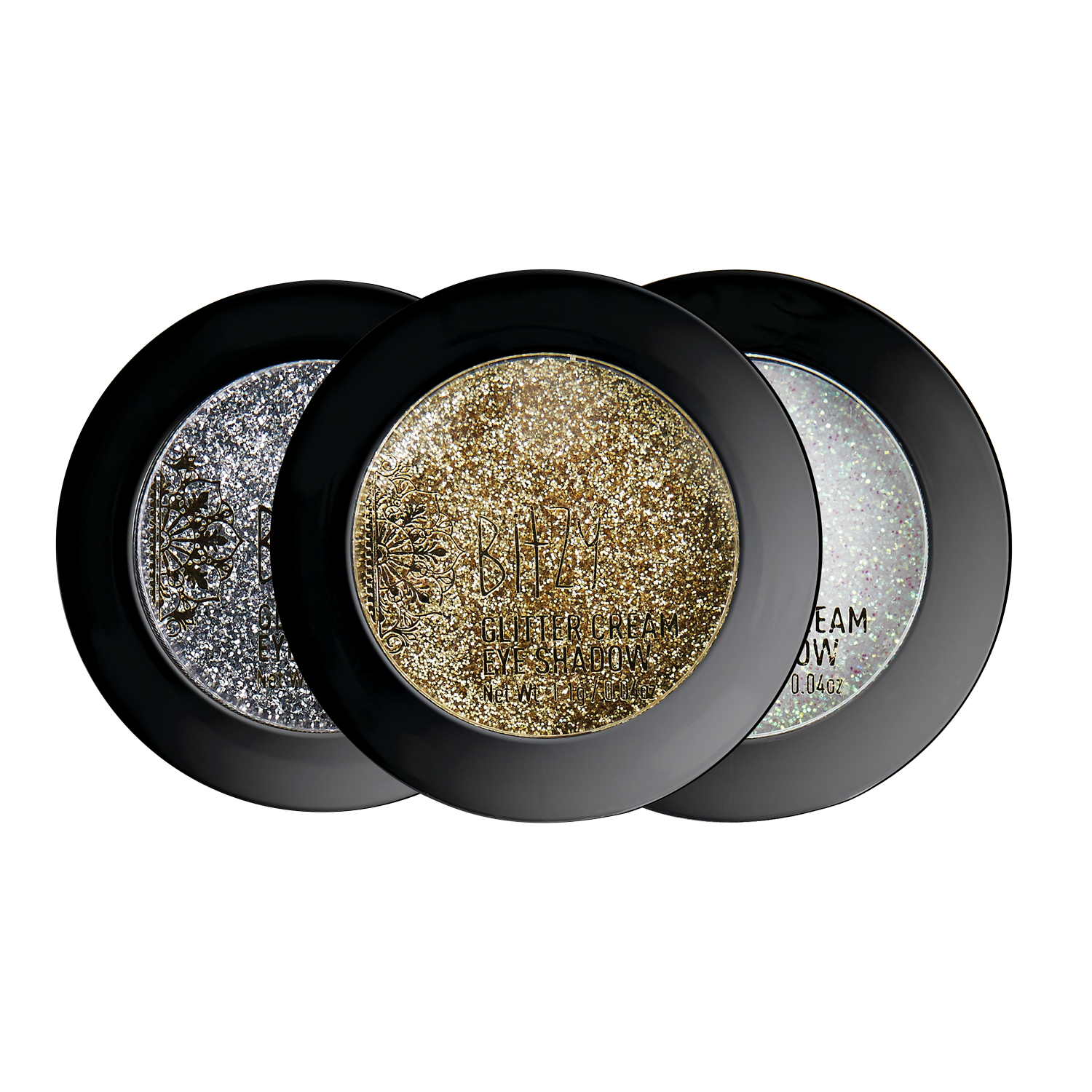 gold glitter cream eyeshadow