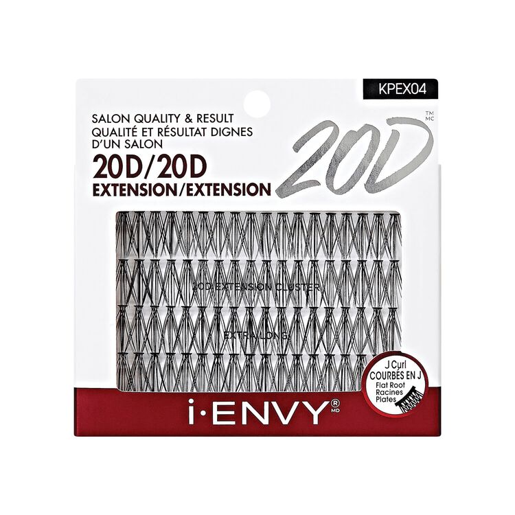 i-ENVY 20D Extension Cluster Extra Long Lashes