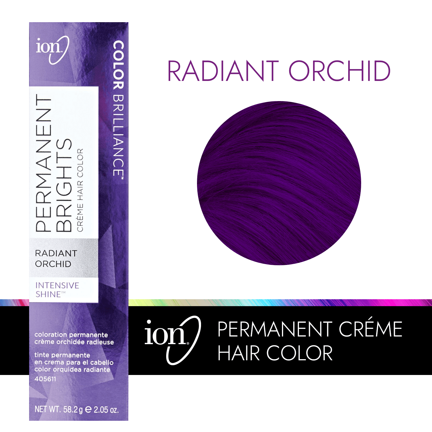 radiant orchid ion and purple