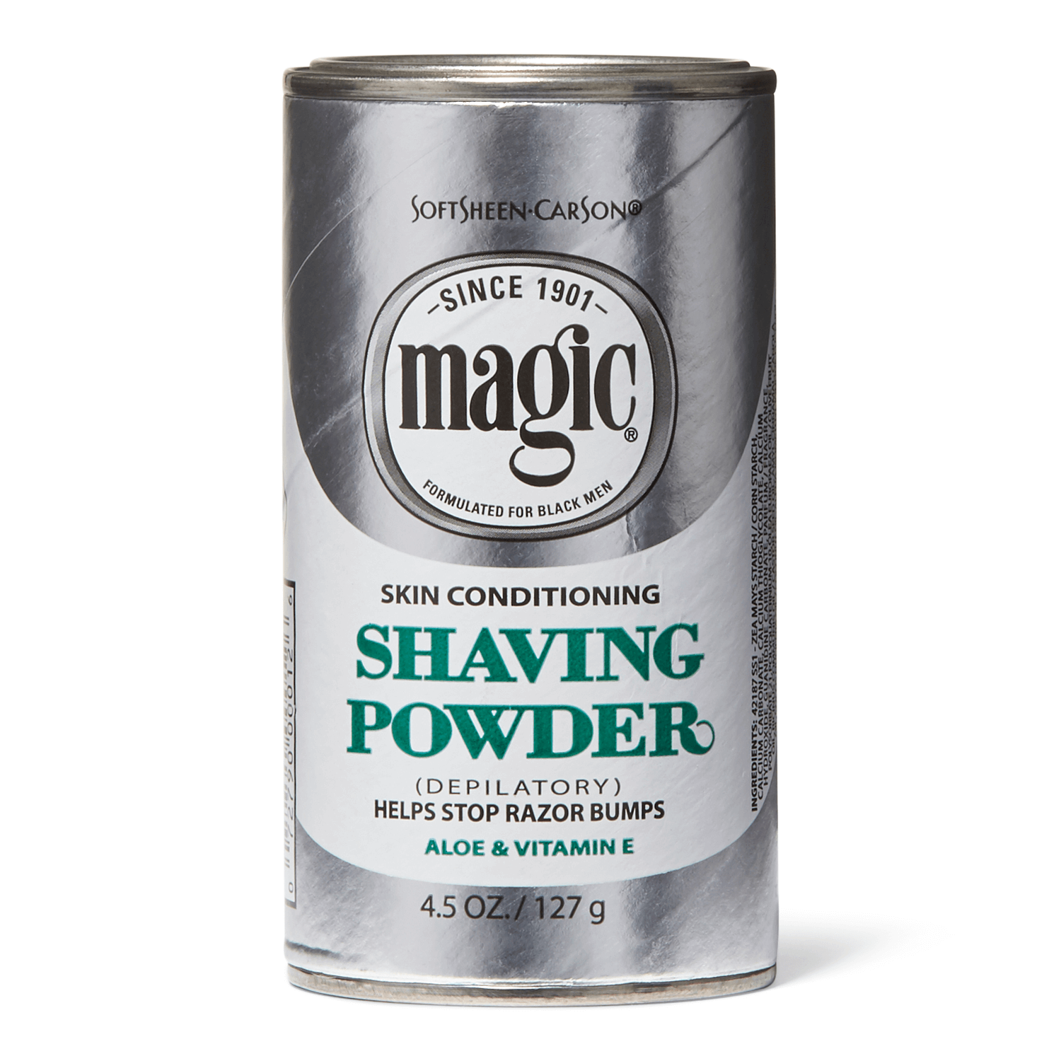 magic shaving powder on private area