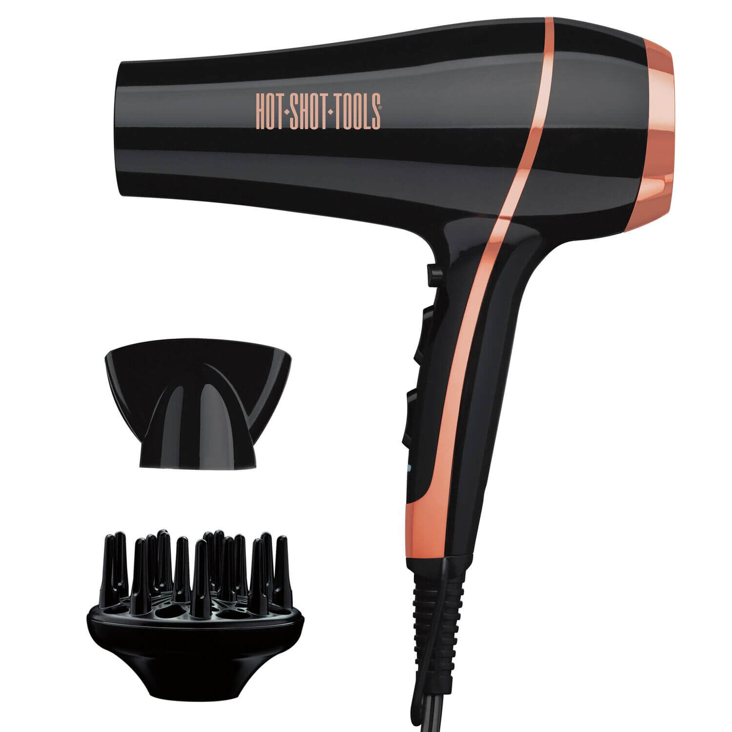 Hot Shot Tools Rose Gold Turbo Ionic Dryer | Hair Dryers | Sally Beauty