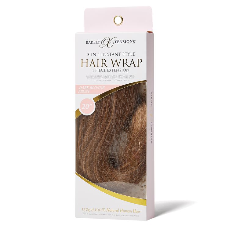 Hair Halo 3 In 1 Hair Extension Dark Blonde Frost Barely