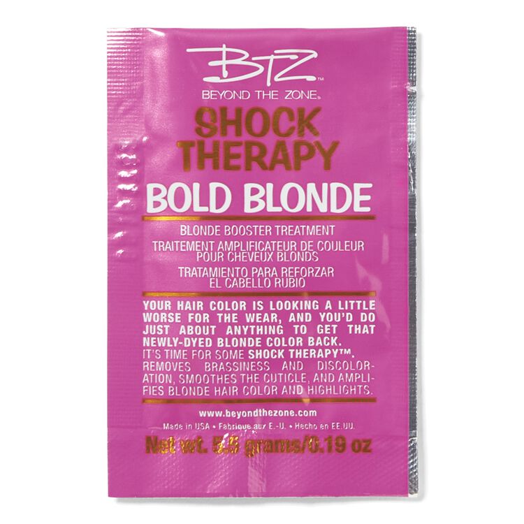 Beyond The Zone Bold Blonde Treatment By Shock Therapy