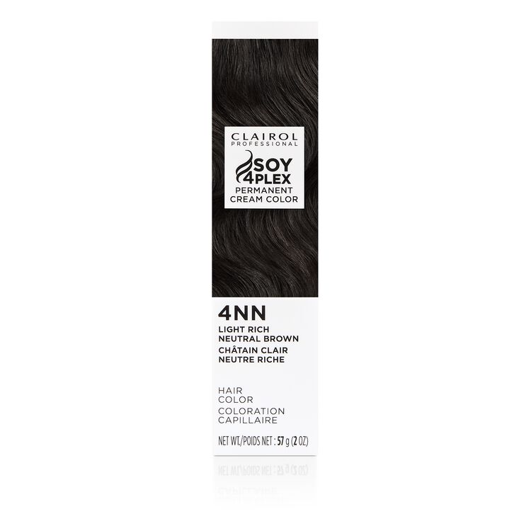 4NN Light Rich Neutral Brown Permanent Cream Hair Color