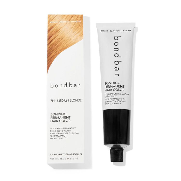 bondbar 7N Medium Color | Permanent Beauty Blonde Bonding Crème Sally Hair