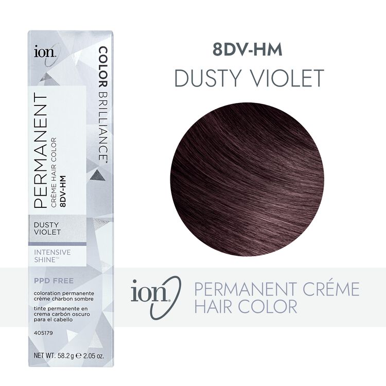 Ion 8DV-HM Dusty Violet Permanent Creme Hair Color by Color