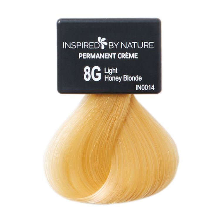 Inspired By Nature Ammonia-Free Permanent Hair Color Light Honey Blonde 8G | Hair Color Beauty