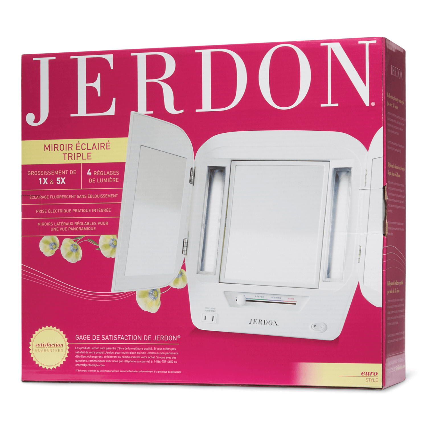 jerdon makeup mirror