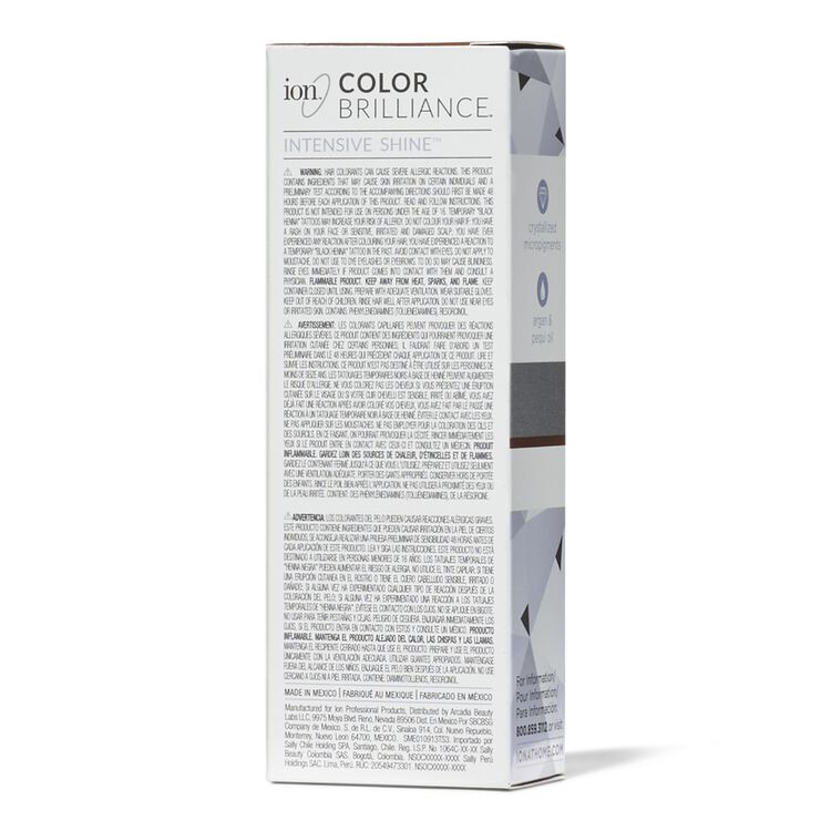 Ion 4n Medium Brown Permanent Liquid Hair Color By Color Brilliance Permanent Hair Color 