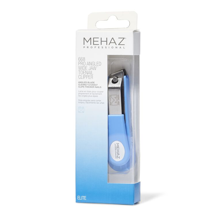 Mehaz Professional Pro Angled Wide Jaw Toenail Clipper, #668