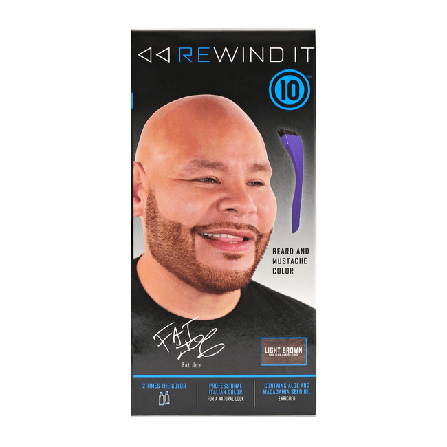 Fat Joe and It's a 10 Haircare Launch At-Home Hair and Beard Coloring