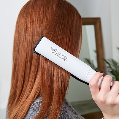 Ion copper deluxe straightener best sale