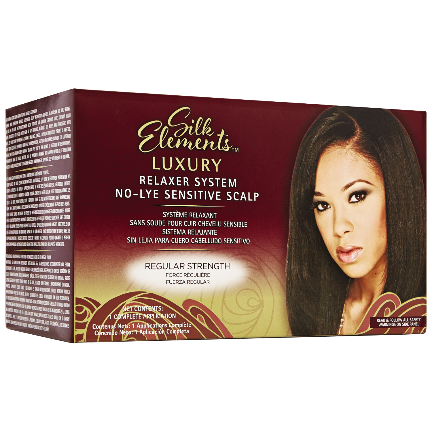 Silk Elements No Lye Sensitive Scalp Relaxer System Regular