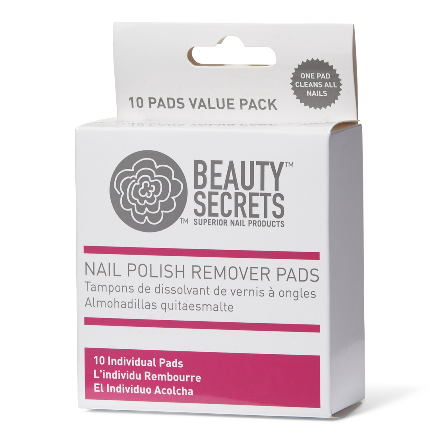 Beauty Secrets Nail Polish Remover Pads