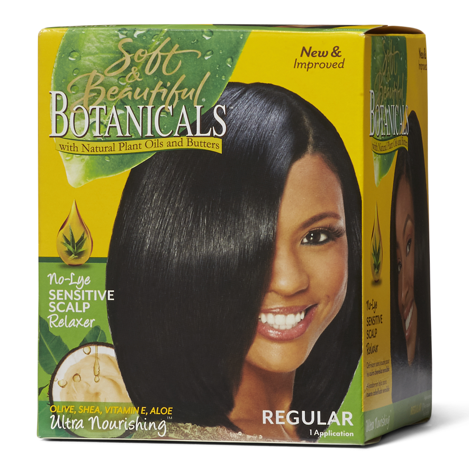 Soft Beautiful Botanicals Regular No Lye Sensitive Scalp Relaxer