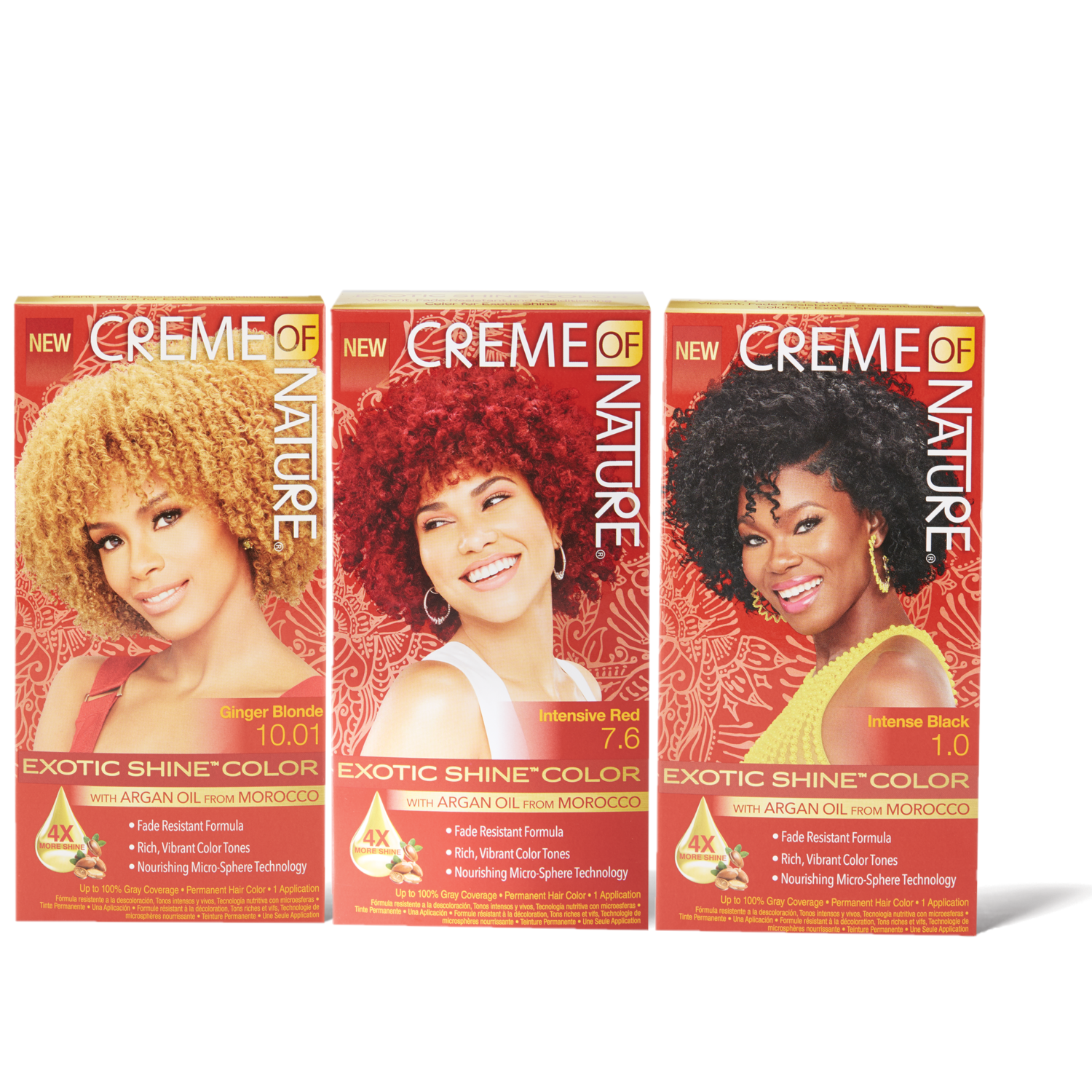 Exotic Shine Ginger Blonde Permanent Hair Color By Creme Of Nature