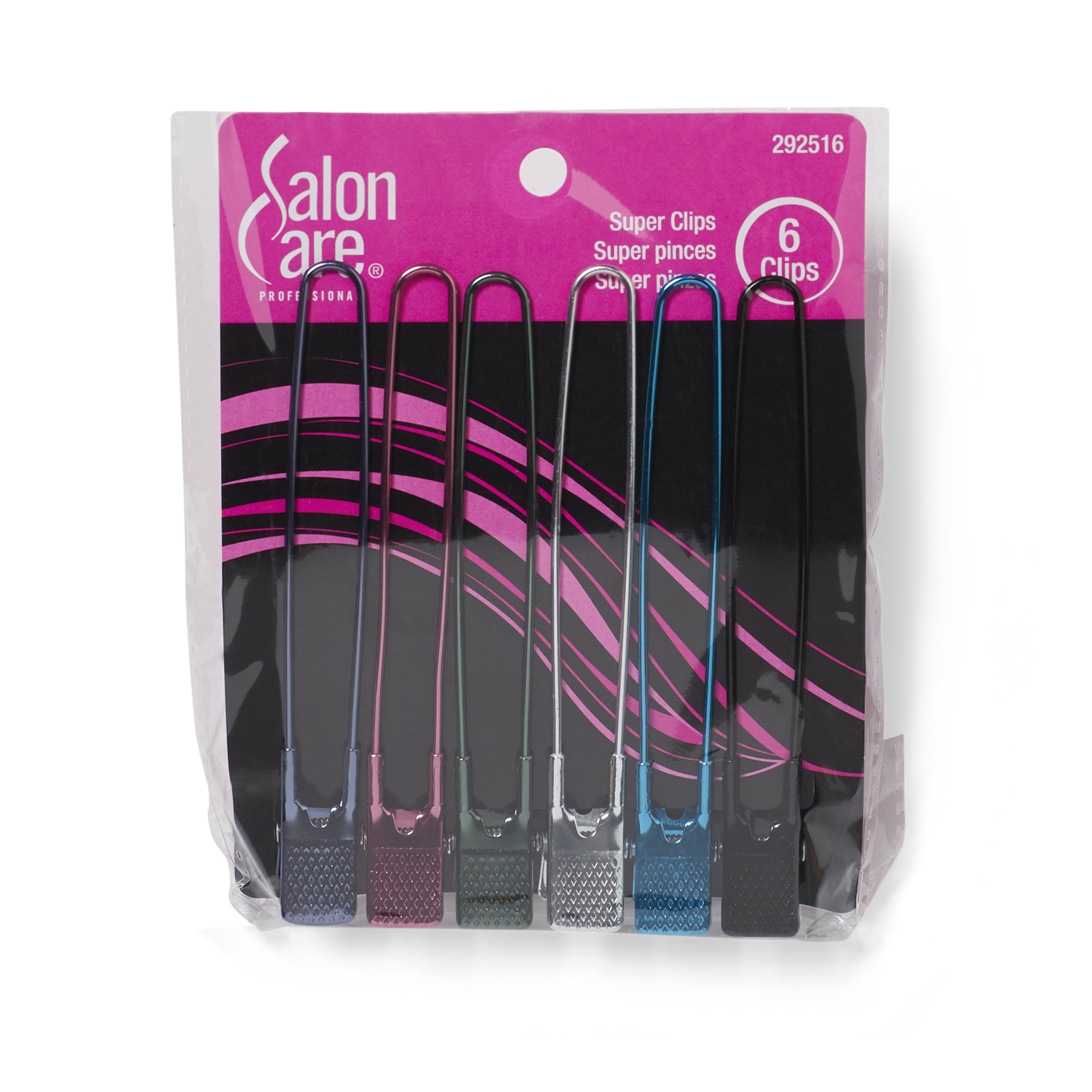 Salon Care All Purpose Metal Clips 80 Count