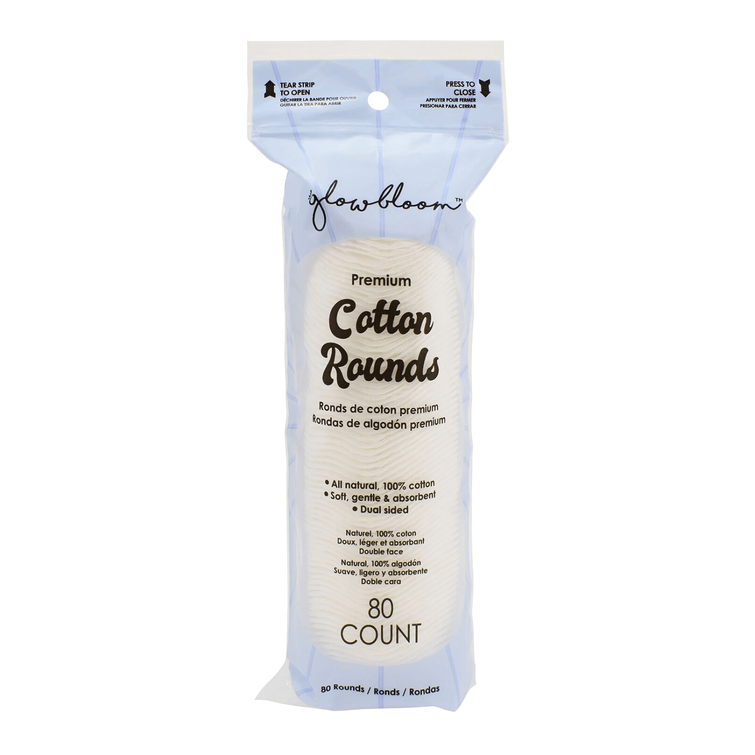 Equate Beauty Cotton Rounds, 100 Count