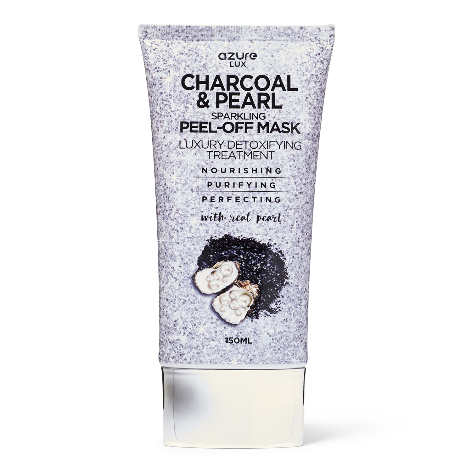 Azure Charcoal & Pearl Sparkling Peel Off Mask | Face Care | Sally 