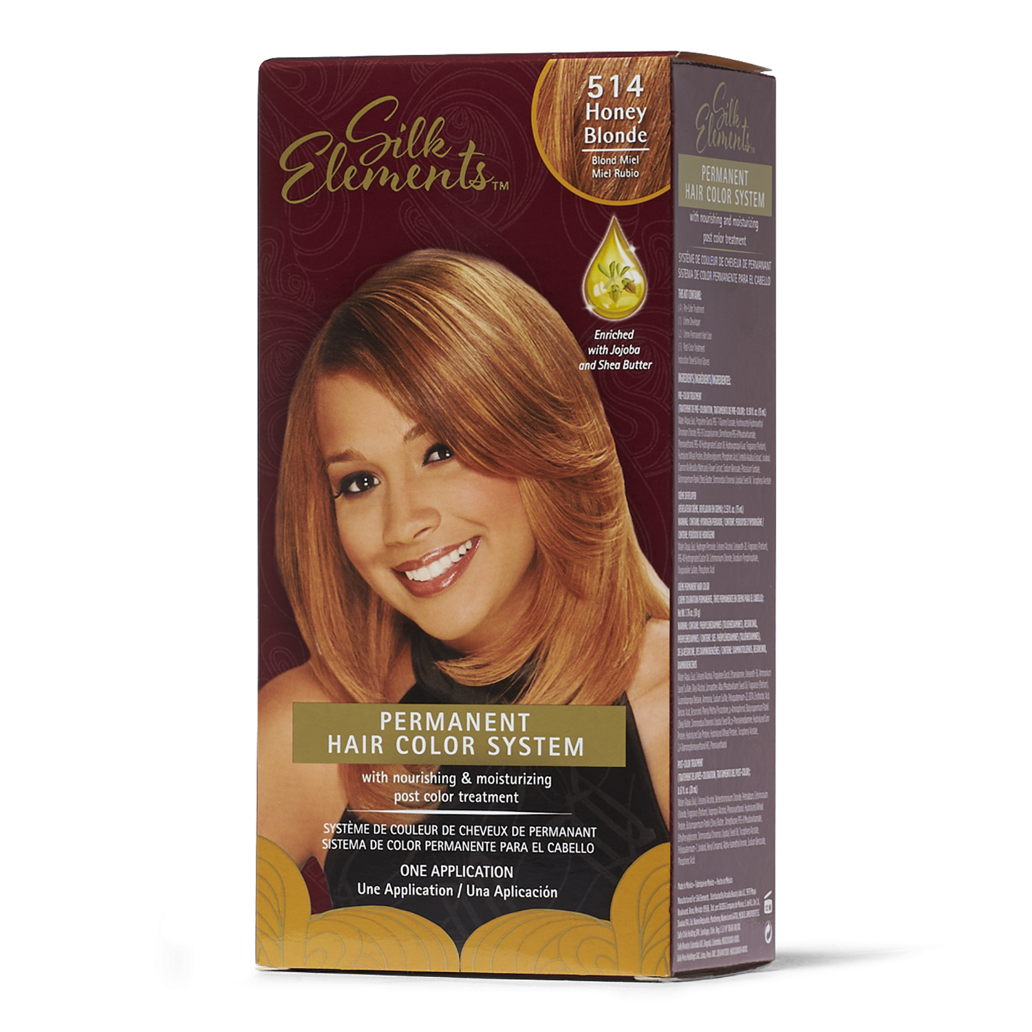 Silk Elements Honey Blonde Permanent Hair Color By Megasilk