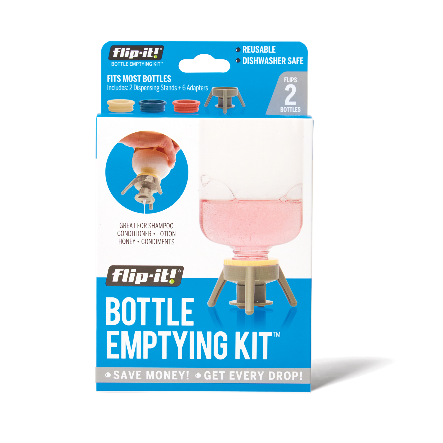 Flip-It Fl4x2apb Bottle Emptying Kit, Purple