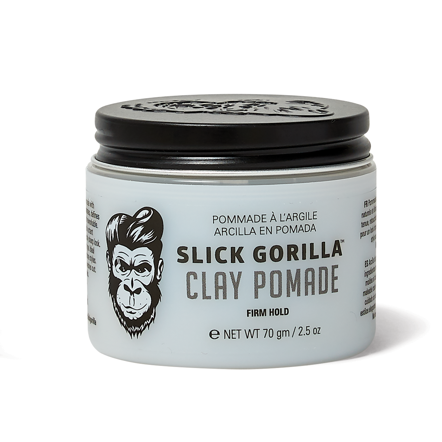 Slick Gorilla Clay Pomade - Argilla modellante per capelli, fissazione  forte