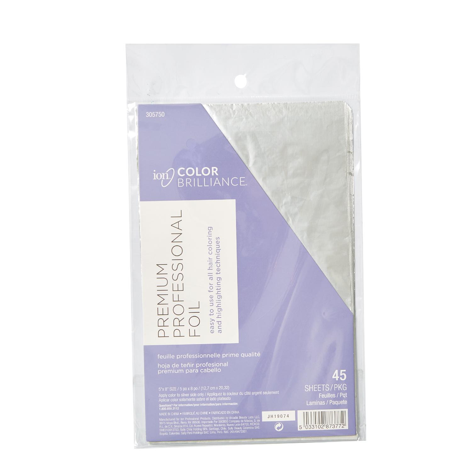 Salon Care Full-Size Foil Sheets 500 ct