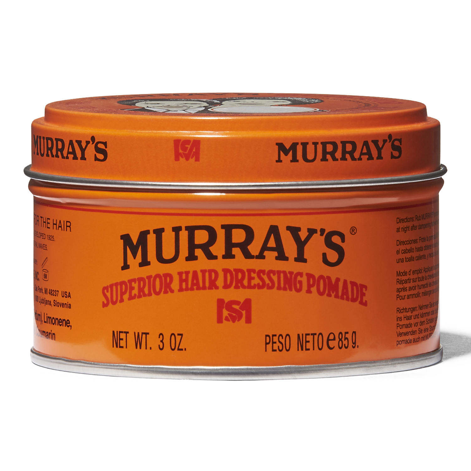 Murrays Pomade - Murrays X-Tra Heavy Pomade - Heavy Duty Hold 3oz –  Groomatorium Inc